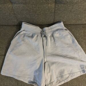 Lululemon Athletica Light Gray Athletic Shorts